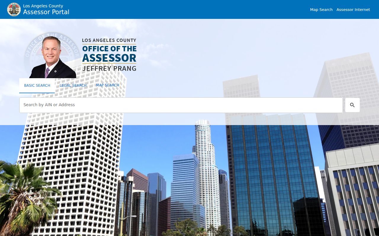 West Hollywood residents directory, Los Angeles County Assessor property search